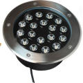 Empotrable Inground 15W LED pie luz con chips Epistar